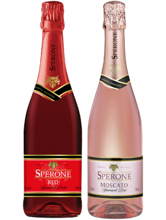Sperone Red + Moscato Rose